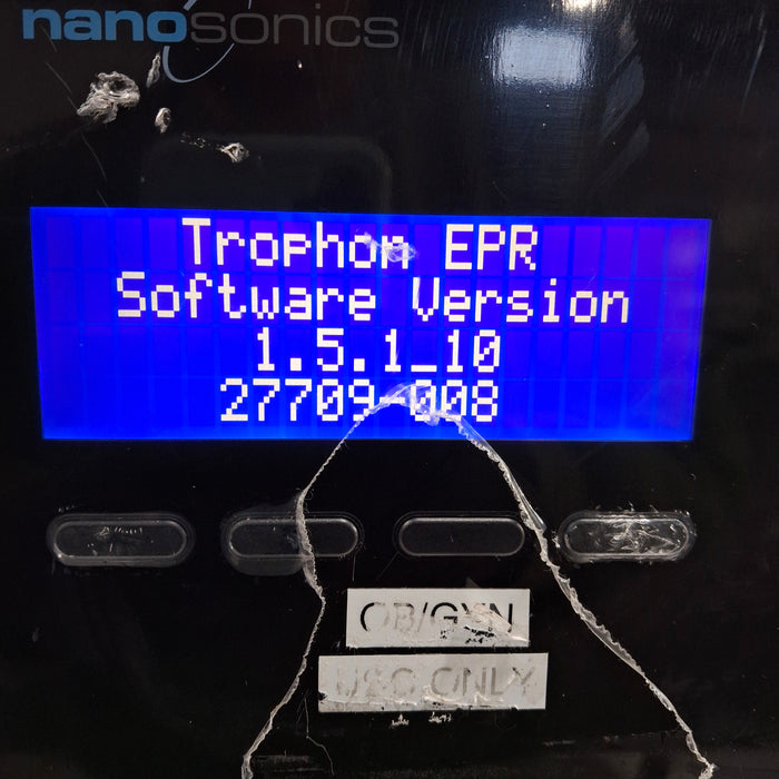 NanoSonics Trophon EPR High Level Disinfection