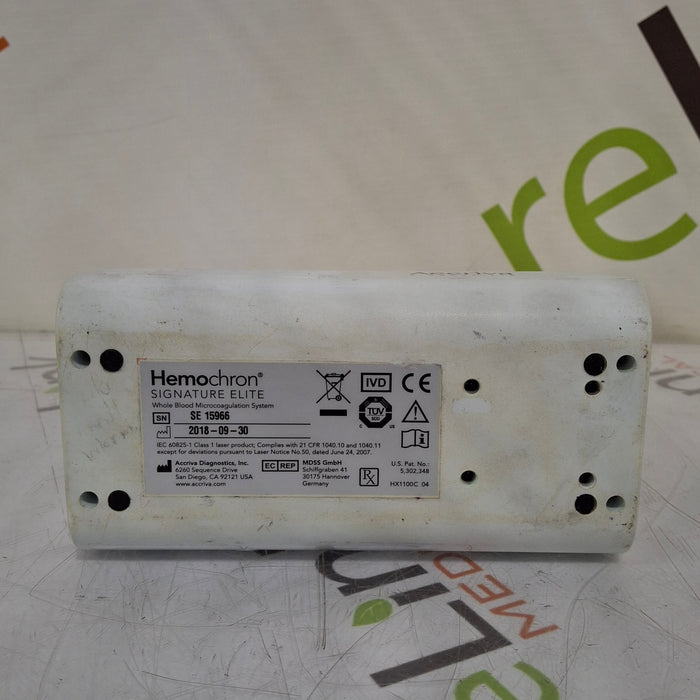 ITC Medical ITC Medical Hemochron Signature Elite rapid whole blood testing Research Lab reLink Medical