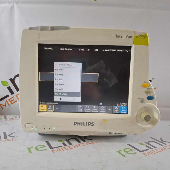 Philips IntelliVue MP20 Patient Monitor