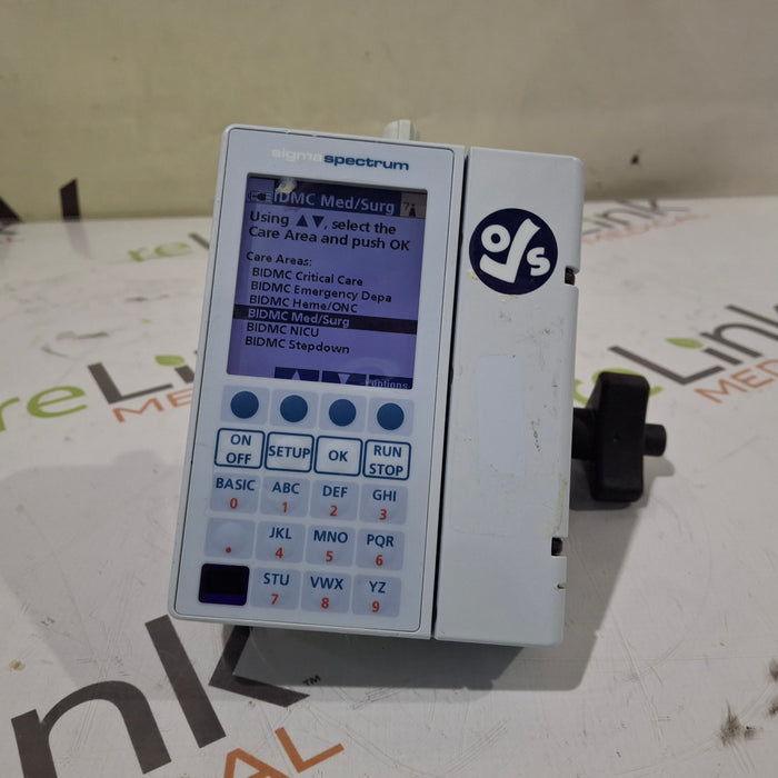 Baxter Sigma Spectrum 6.05.13 with B/G Battery Infusion Pump