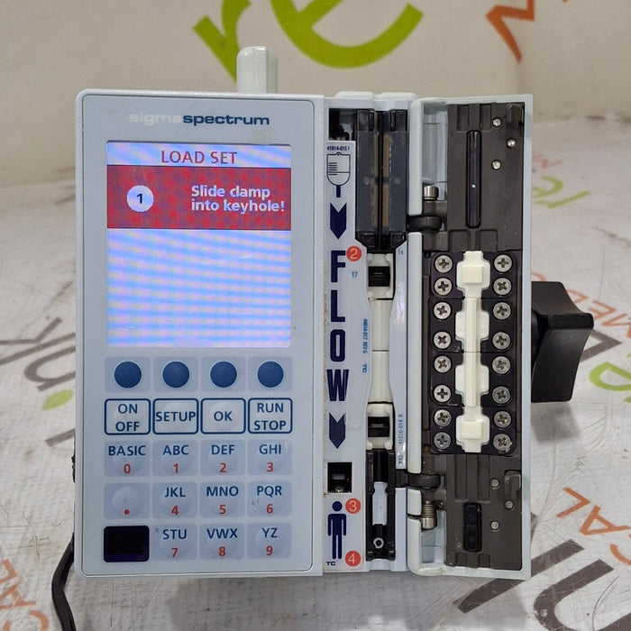 Baxter Sigma Spectrum 6.05.14 with B/G Battery Infusion Pump