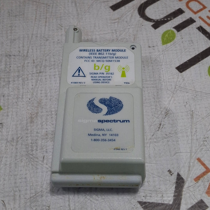 Baxter Sigma Spectrum 6.05.13 with B/G Battery Infusion Pump