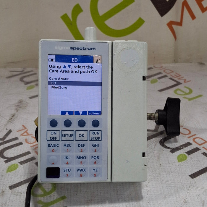 Baxter Sigma Spectrum 6.05.14 with B/G Battery Infusion Pump