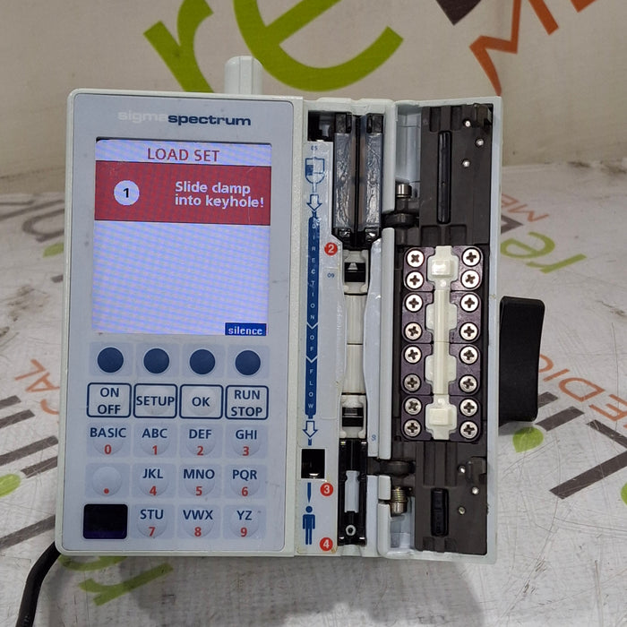 Baxter Sigma Spectrum 6.05.14 with B/G Battery Infusion Pump