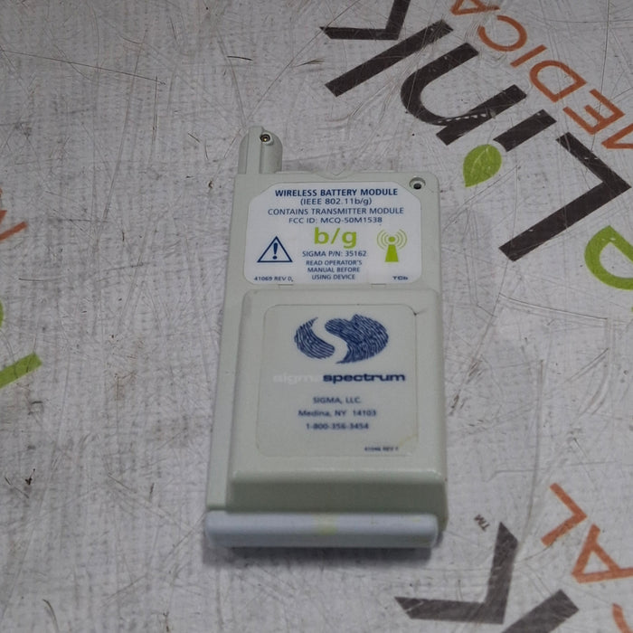 Baxter Sigma Spectrum 6.05.14 with B/G Battery Infusion Pump