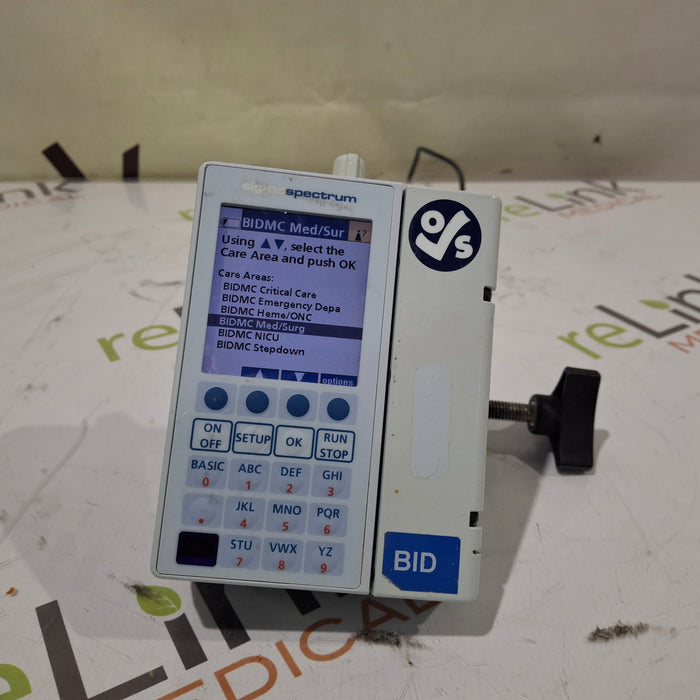 Baxter Sigma Spectrum 6.05.13 with B/G Battery Infusion Pump