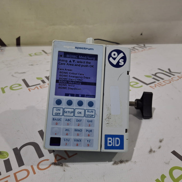 Baxter Sigma Spectrum 6.05.13 with B/G Battery Infusion Pump