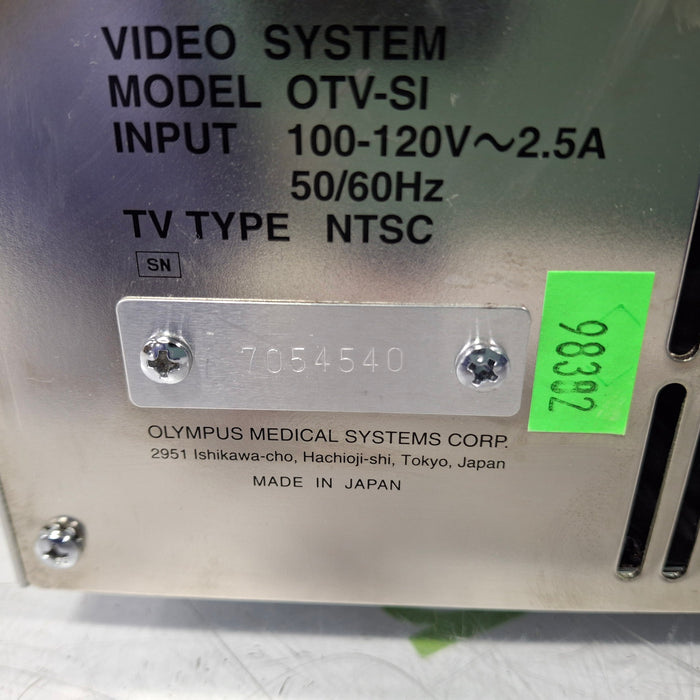 Olympus OTV-SI Video Endoscopy Camera