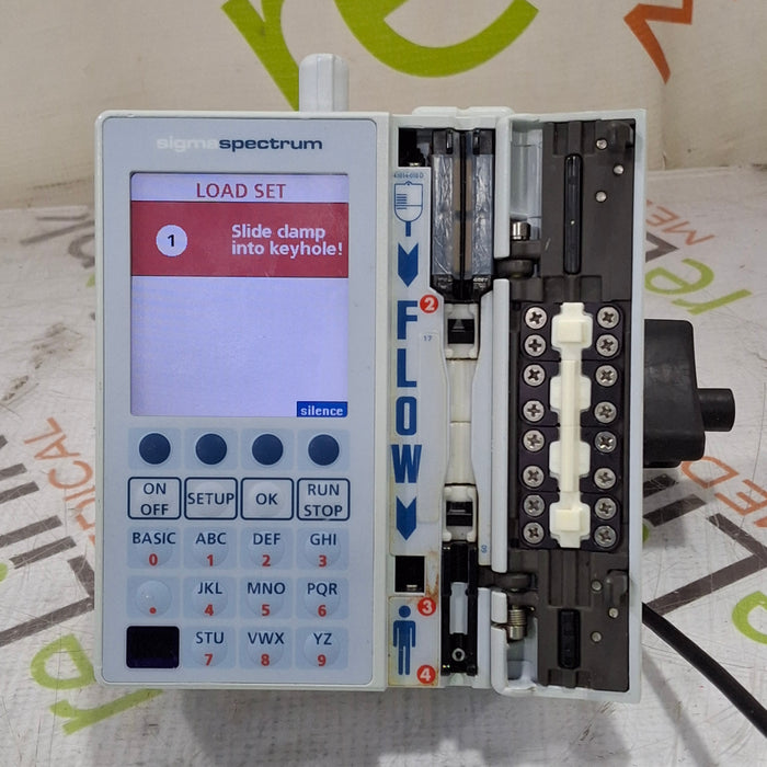 Baxter Sigma Spectrum 6.05.13 with B/G Battery Infusion Pump