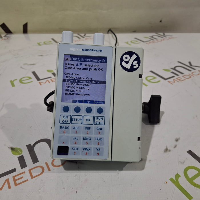 Baxter Sigma Spectrum 6.05.13 with A/B/G/N Battery Infusion Pump