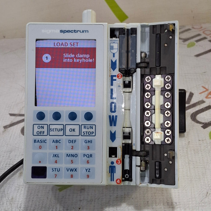 Baxter Sigma Spectrum 6.05.14 with B/G Battery Infusion Pump