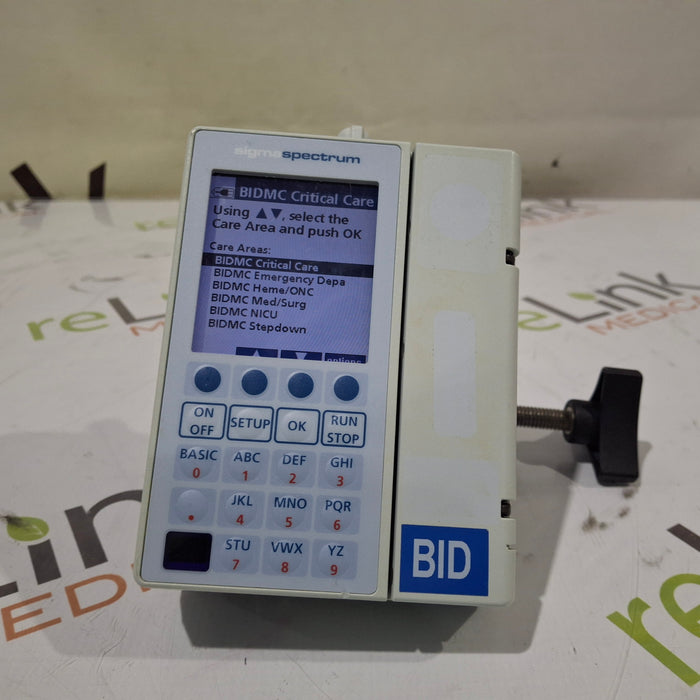 Baxter Sigma Spectrum 6.05.13 with B/G Battery Infusion Pump