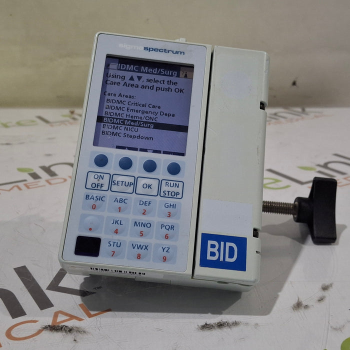 Baxter Sigma Spectrum 6.05.13 with B/G Battery Infusion Pump