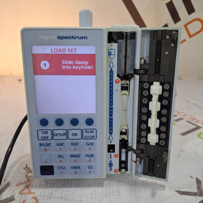 Baxter Sigma Spectrum 6.05.14 with B/G Battery Infusion Pump