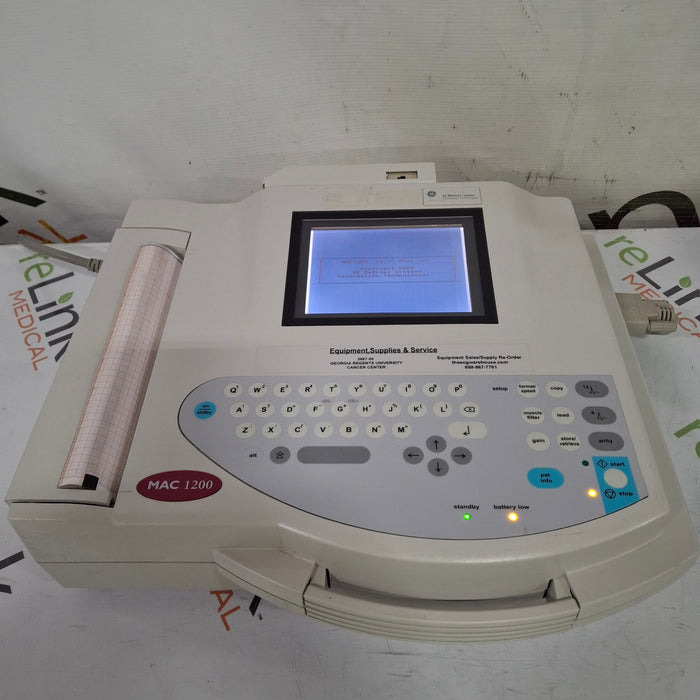 GE Healthcare MAC 1200 ECG