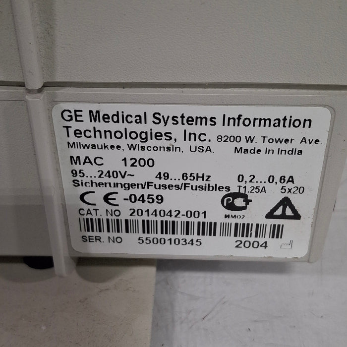 GE Healthcare MAC 1200 ECG