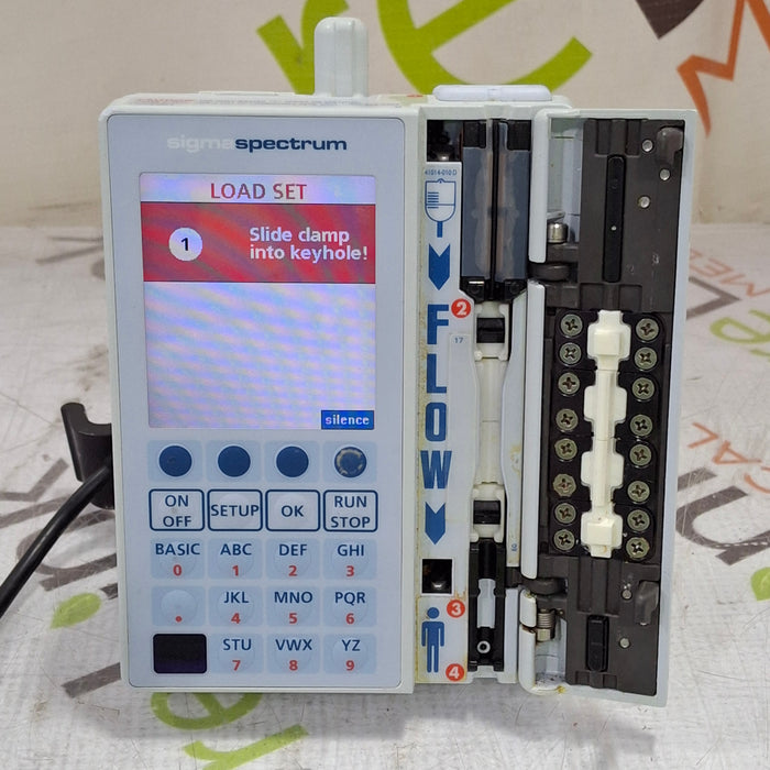 Baxter Sigma Spectrum 6.05.14 with B/G Battery Infusion Pump