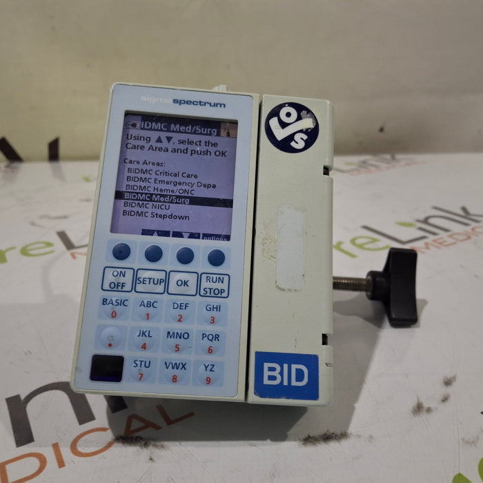 Baxter Sigma Spectrum 6.05.13 with B/G Battery Infusion Pump