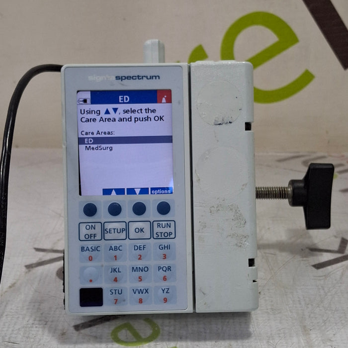 Baxter Sigma Spectrum 6.05.14 with B/G Battery Infusion Pump