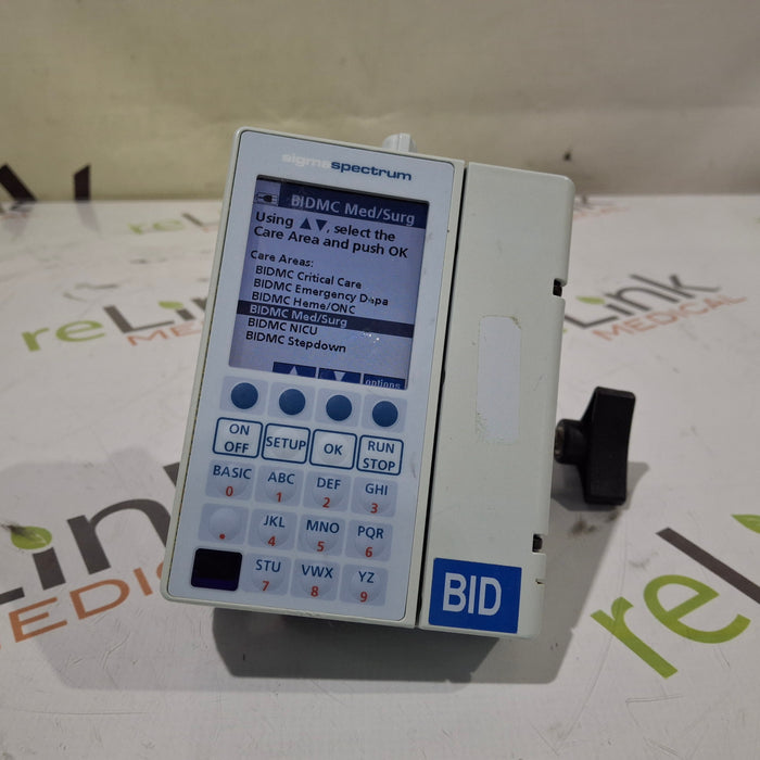 Baxter Sigma Spectrum 6.05.13 with B/G Battery Infusion Pump