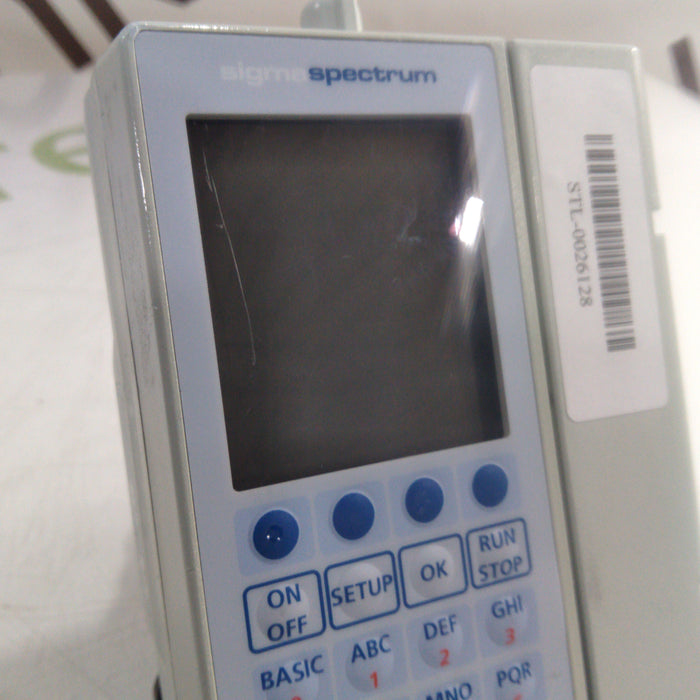 Baxter Sigma Spectrum 6.02.07 with B/G Battery Infusion Pump