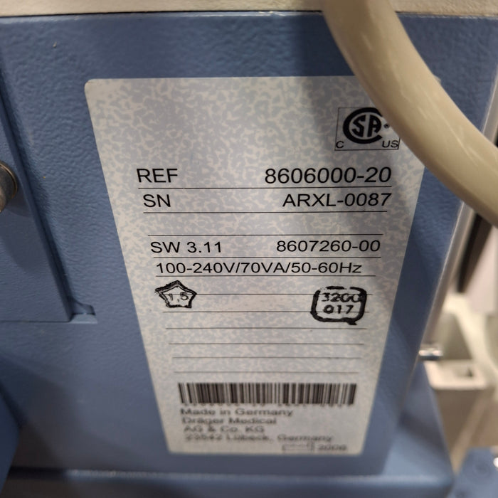 Draeger Medical Fabius Tiro Anesthesia Machine