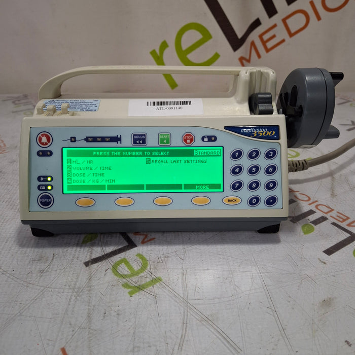 Smiths Medical Medfusion 3500 Syringe Infusion Pump