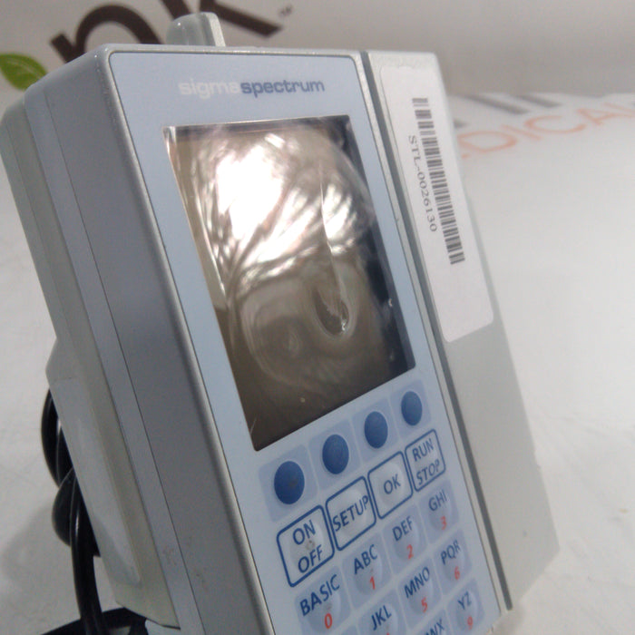 Baxter Sigma Spectrum 6.02.07 with B/G Battery Infusion Pump