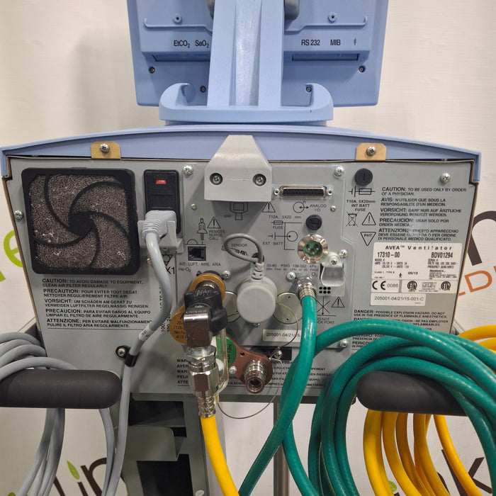 CareFusion CareFusion Avea Ventilator Respiratory reLink Medical