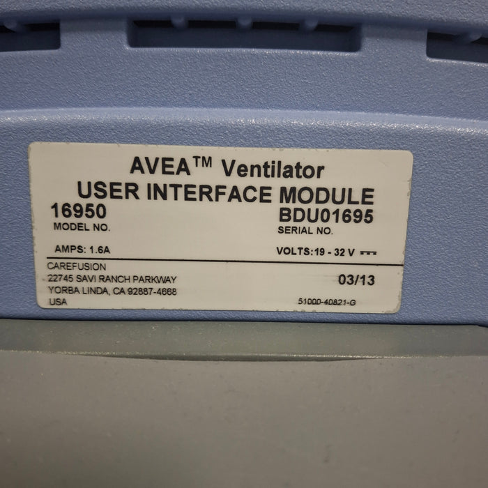 CareFusion CareFusion Avea Ventilator Respiratory reLink Medical