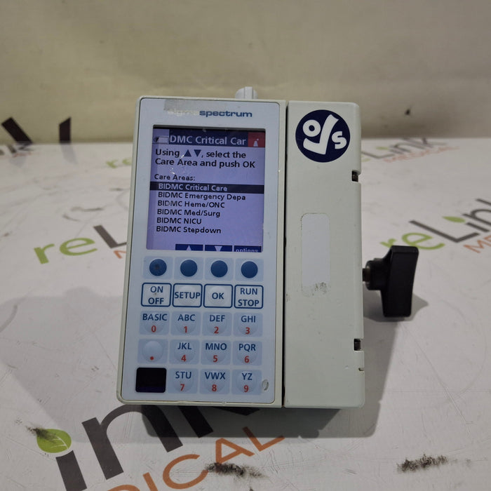 Baxter Sigma Spectrum 6.05.13 with B/G Battery Infusion Pump