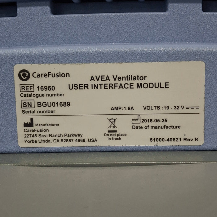 CareFusion Avea Ventilator
