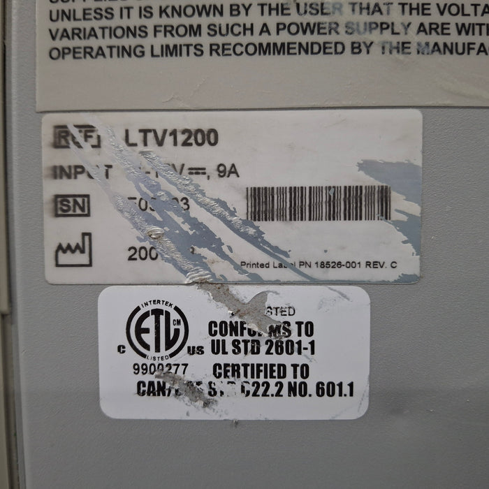 CareFusion LTV 1200 Ventilator