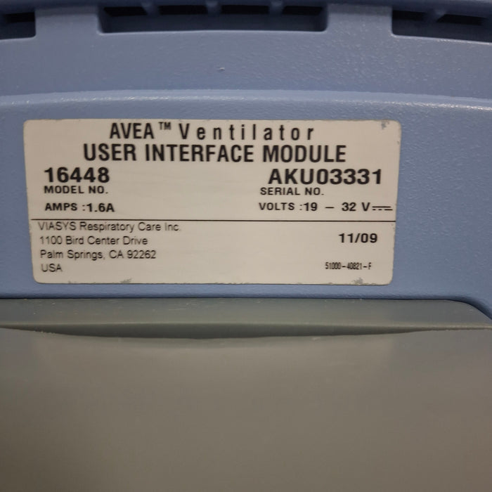CareFusion Avea Ventilator
