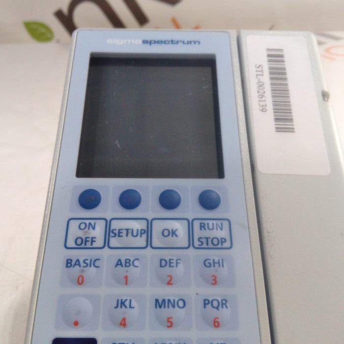 Baxter Sigma Spectrum 6.02.07 with B/G Battery Infusion Pump