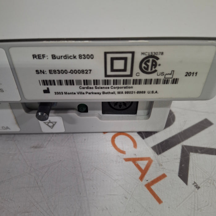 Cardiac Science Burdick 8300 ECG