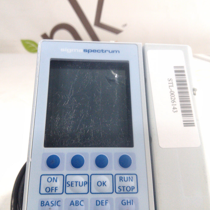 Baxter Sigma Spectrum 6.05.13 with B/G Battery Infusion Pump