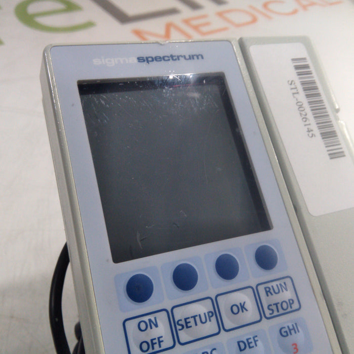 Baxter Sigma Spectrum 6.02.07 with B/G Battery Infusion Pump