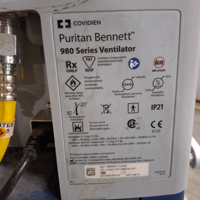 Puritan Bennett 980 Ventilator