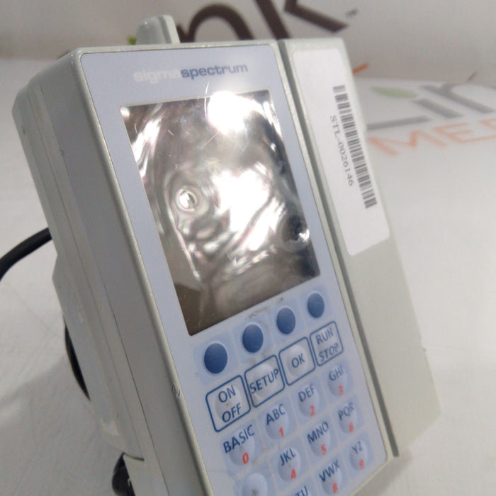 Baxter Sigma Spectrum 6.02.07 with B/G Battery Infusion Pump