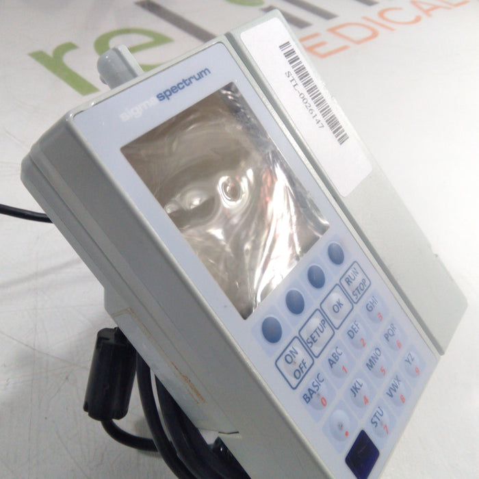 Baxter Sigma Spectrum 6.02.07 with B/G Battery Infusion Pump