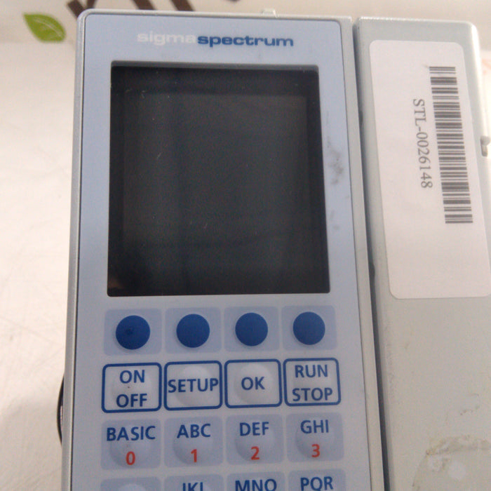 Baxter Sigma Spectrum 6.02.07 with B/G Battery Infusion Pump