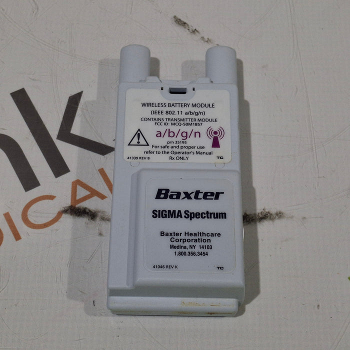 Baxter Sigma Spectrum 35195 A/B/G/N Battery