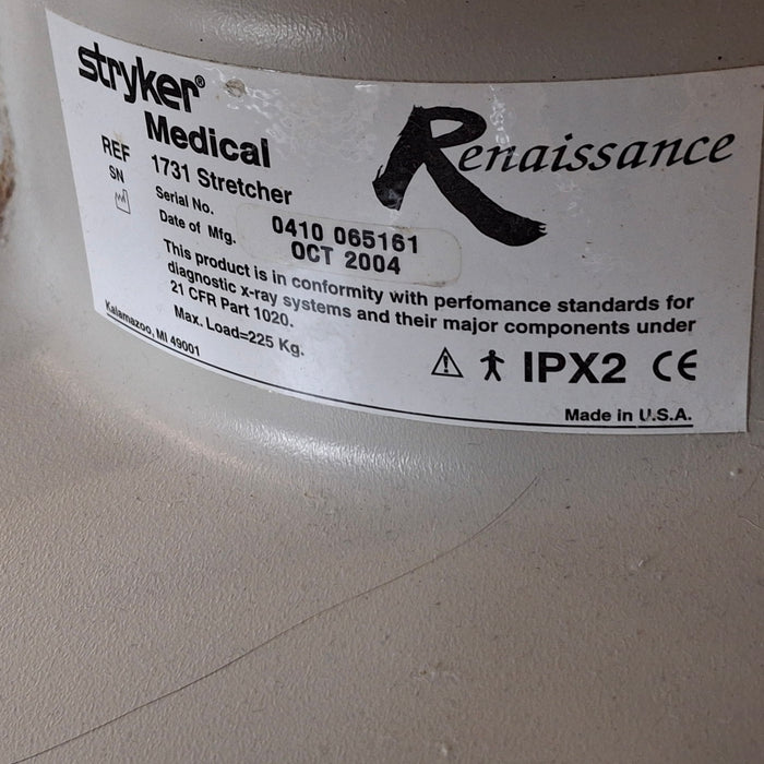 Stryker Stryker 1731 Stretcher Beds & Stretchers reLink Medical