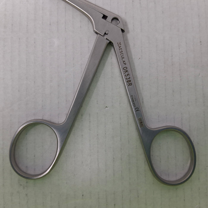 Aesculap, Inc. OK530R Watson Williams Ethmoid Forceps, Serrated, 120 mm