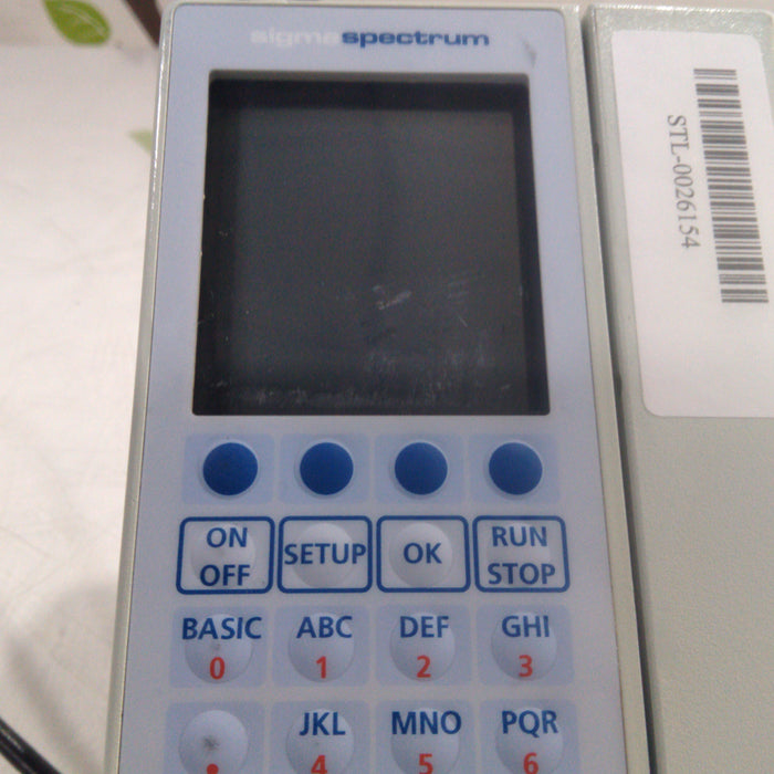 Baxter Sigma Spectrum 6.02.07 with B/G Battery Infusion Pump