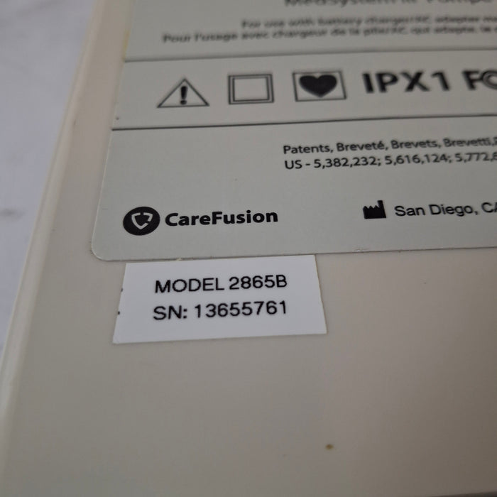 CareFusion CareFusion Medsystem III 2865 Infusion Pump Infusion Pump reLink Medical