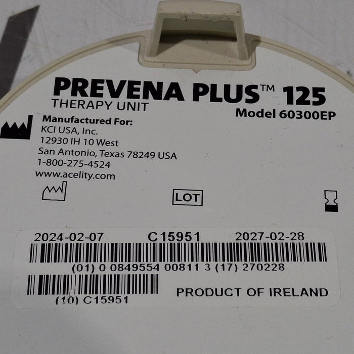 KCI Prevena Plus 125 Therapy Unit