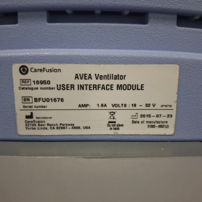 CareFusion CareFusion Avea Ventilator Respiratory reLink Medical