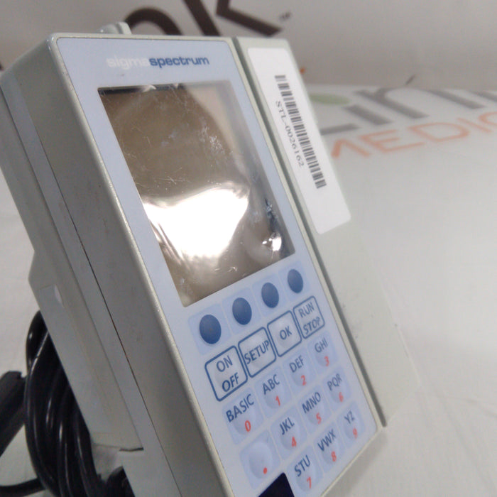 Baxter Sigma Spectrum 6.02.07 with B/G Battery Infusion Pump